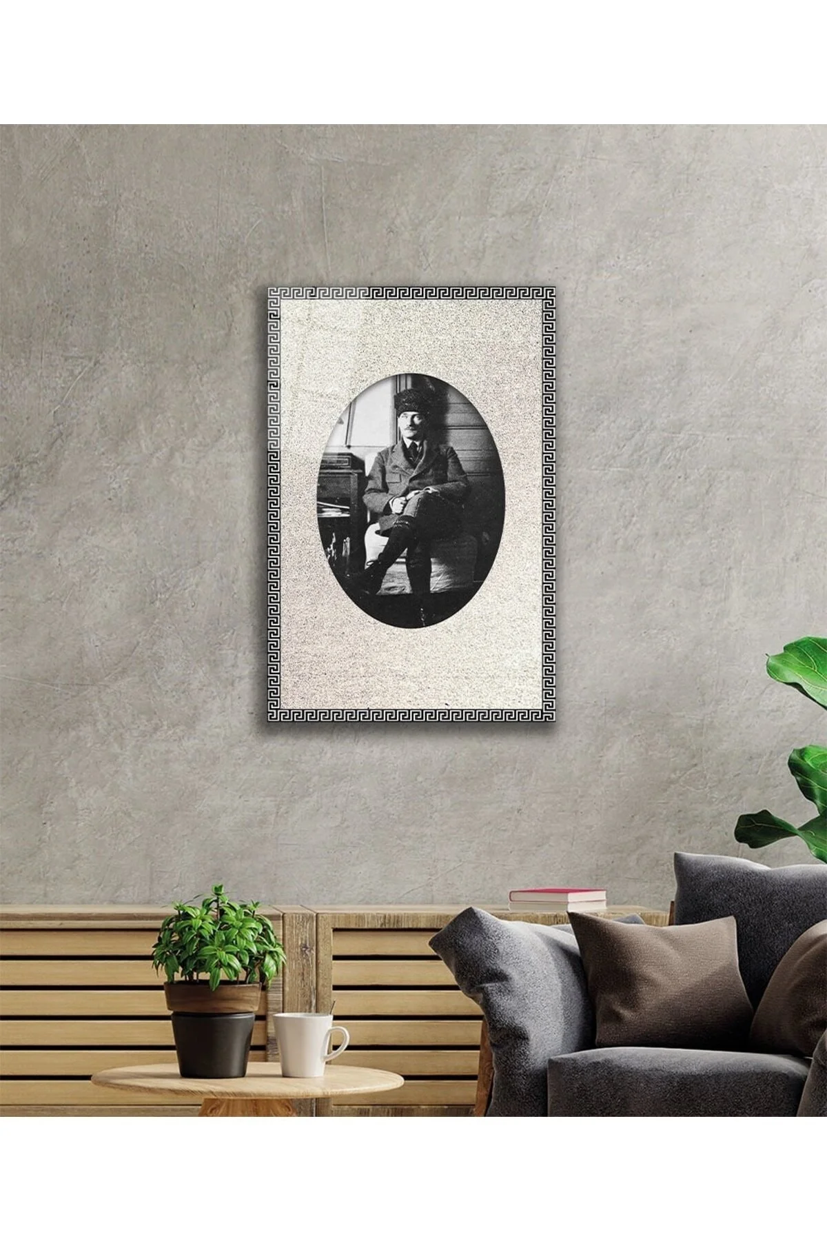 Atatürk Cam Tablo 4 mm Dayanıklı Temperli Cam - RİMA HOME Görsel 2