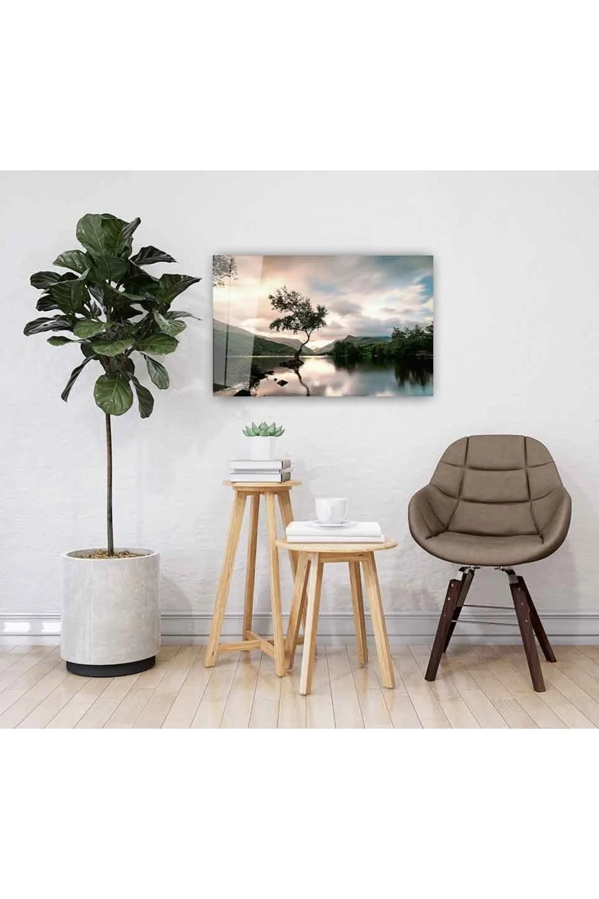 Manzara Cam Tablo 4mm Dayanıklı Temperli Cam - TanerArt Görsel 2