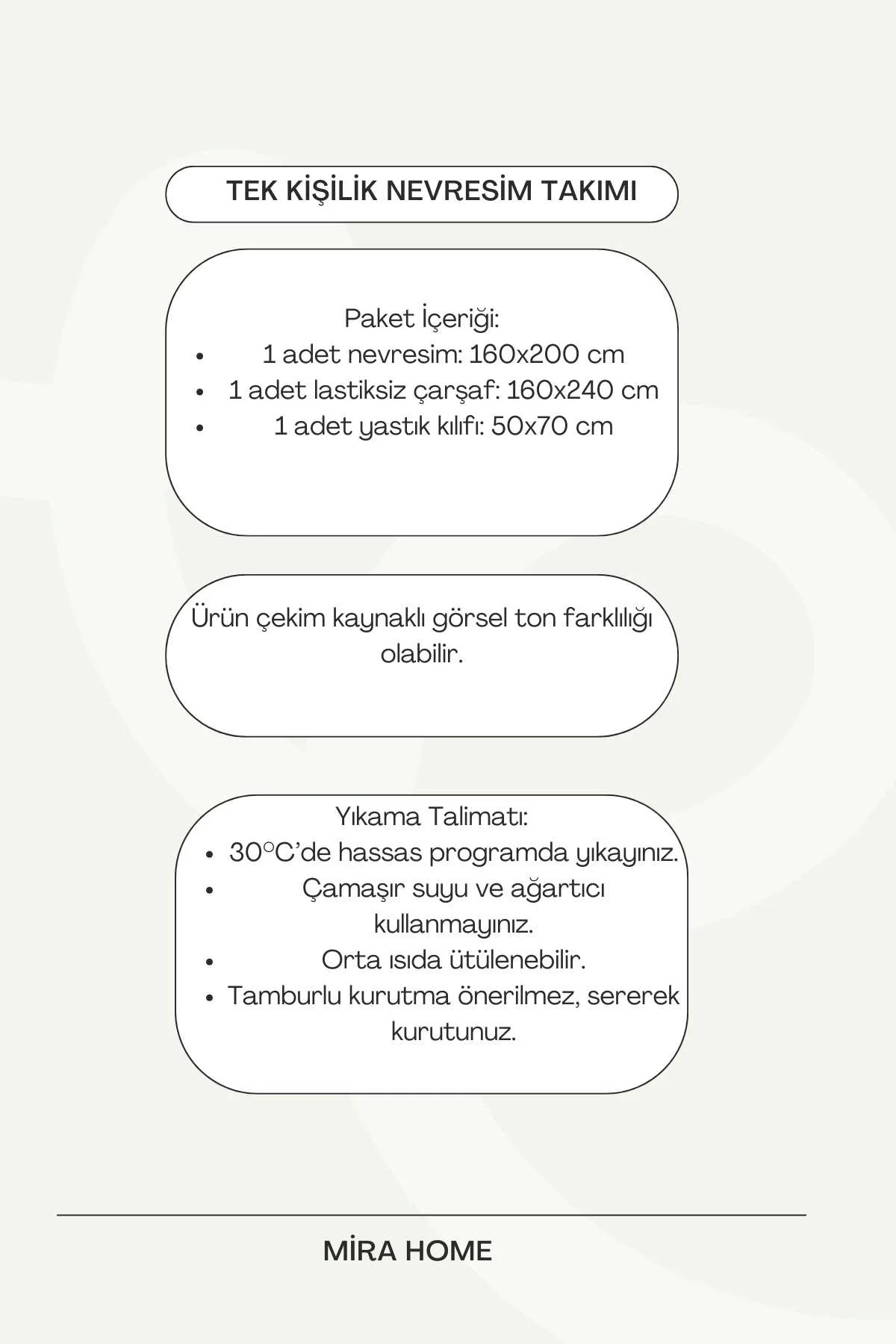 Flamingo Desenli Pamuklu Tek Kişilik Nevresim Takımı - Mira Home Görsel 3
