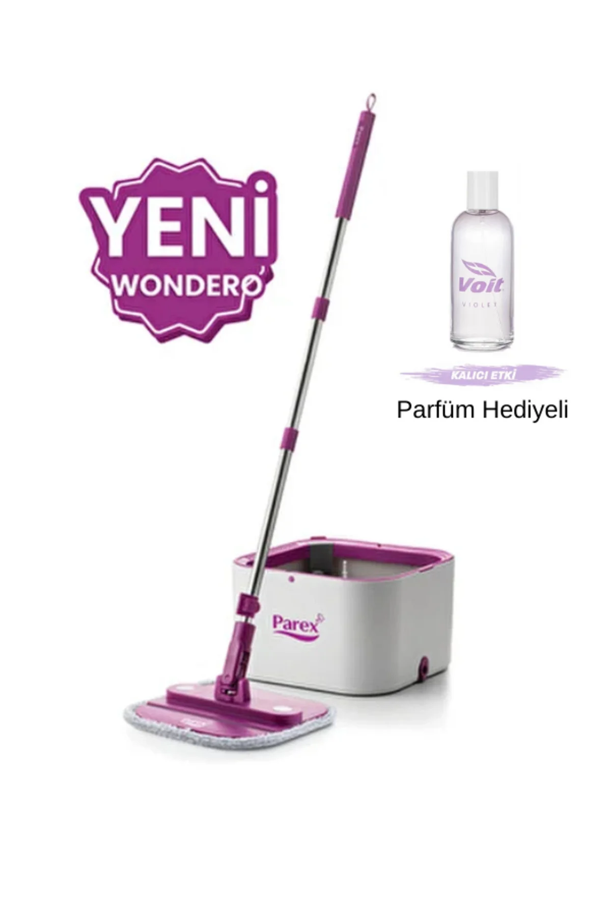 Wondero Otomatik Temizlik Seti Temiz ve Kirli Suyu Ayırma Özelliği - Parfüm Hediyeli