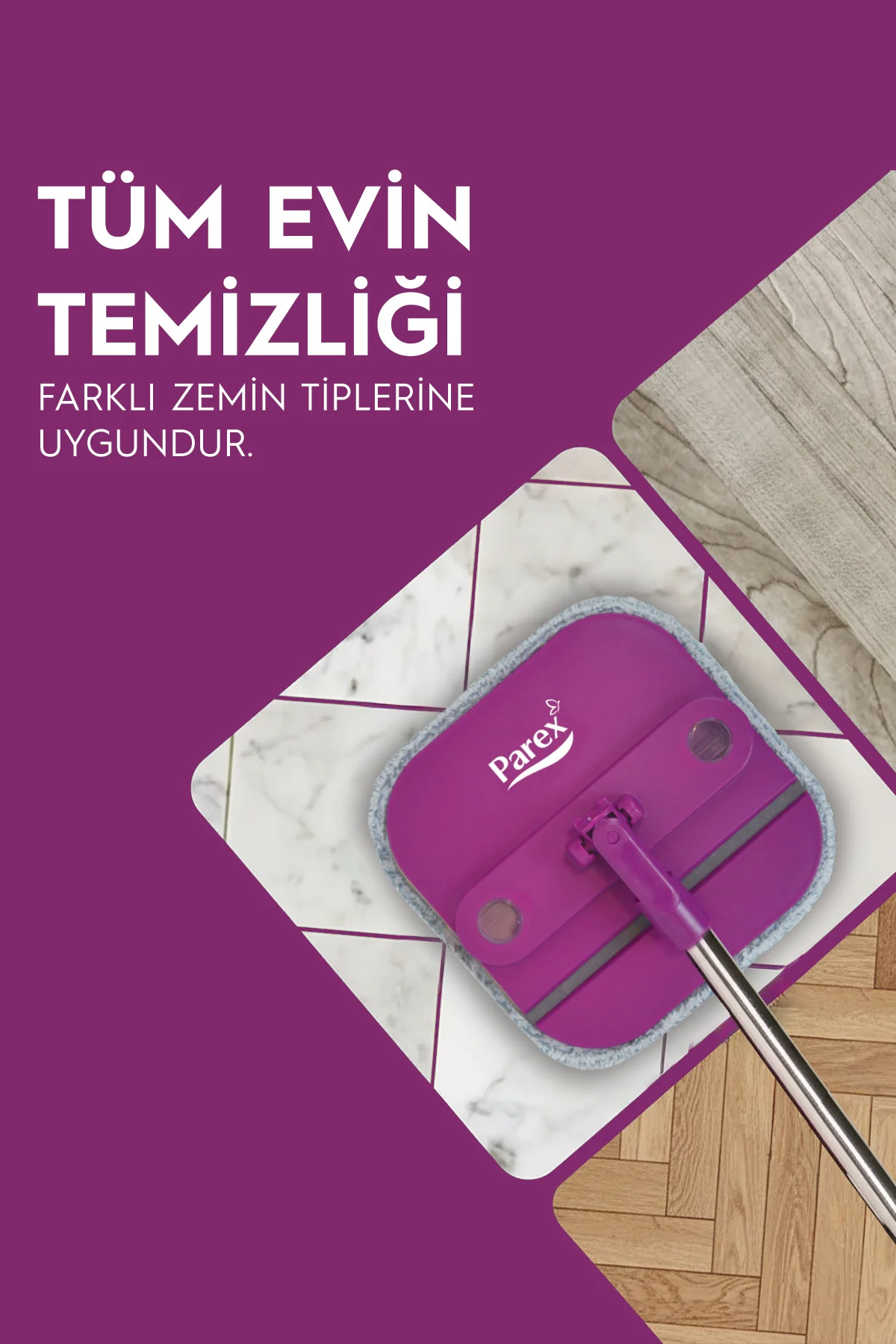 Wondero Temiz Su ile Kirli Suyu Ayıran Otomatik Temizlik Seti - Parex Görsel 5
