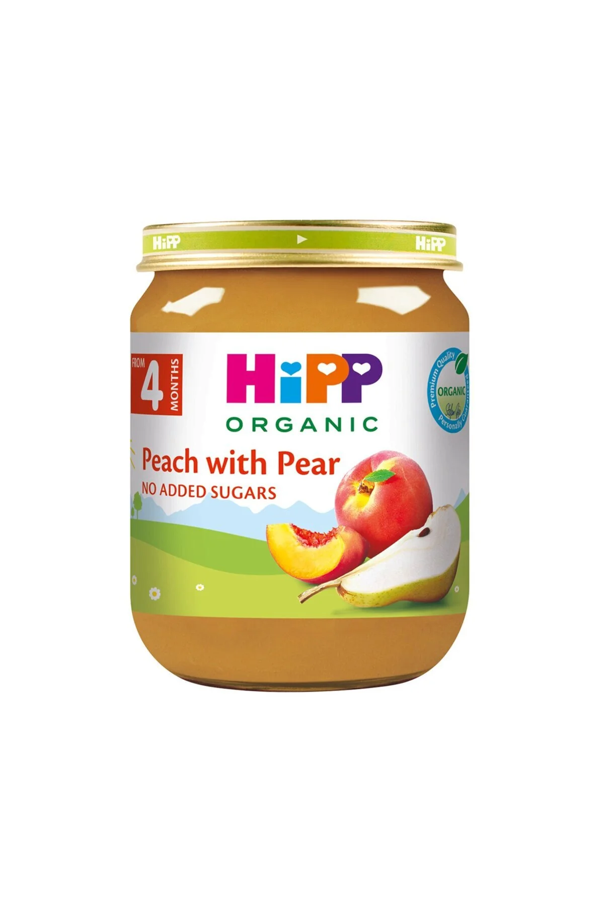 Organik Armutlu Şeftali Püresi 125 G x 1 Adet
