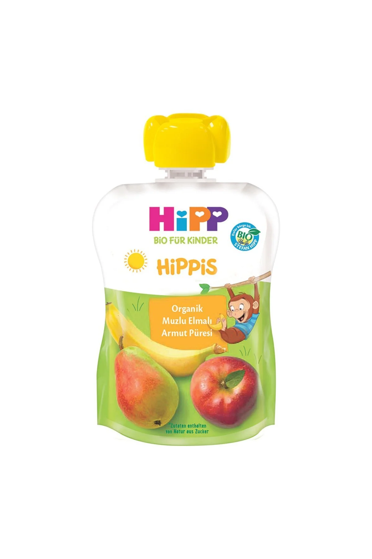 Organik Muzlu Elmalı Armut Püresi 100 G x 1 Adet