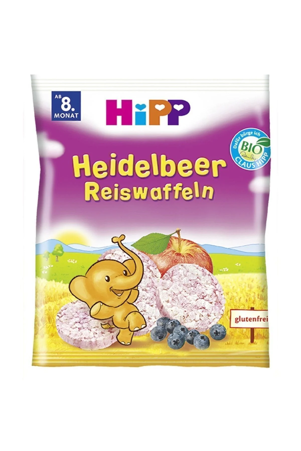 Yabanmersinli Pirinçli Bebek Gofreti 30 gr - Hipp Görsel 3