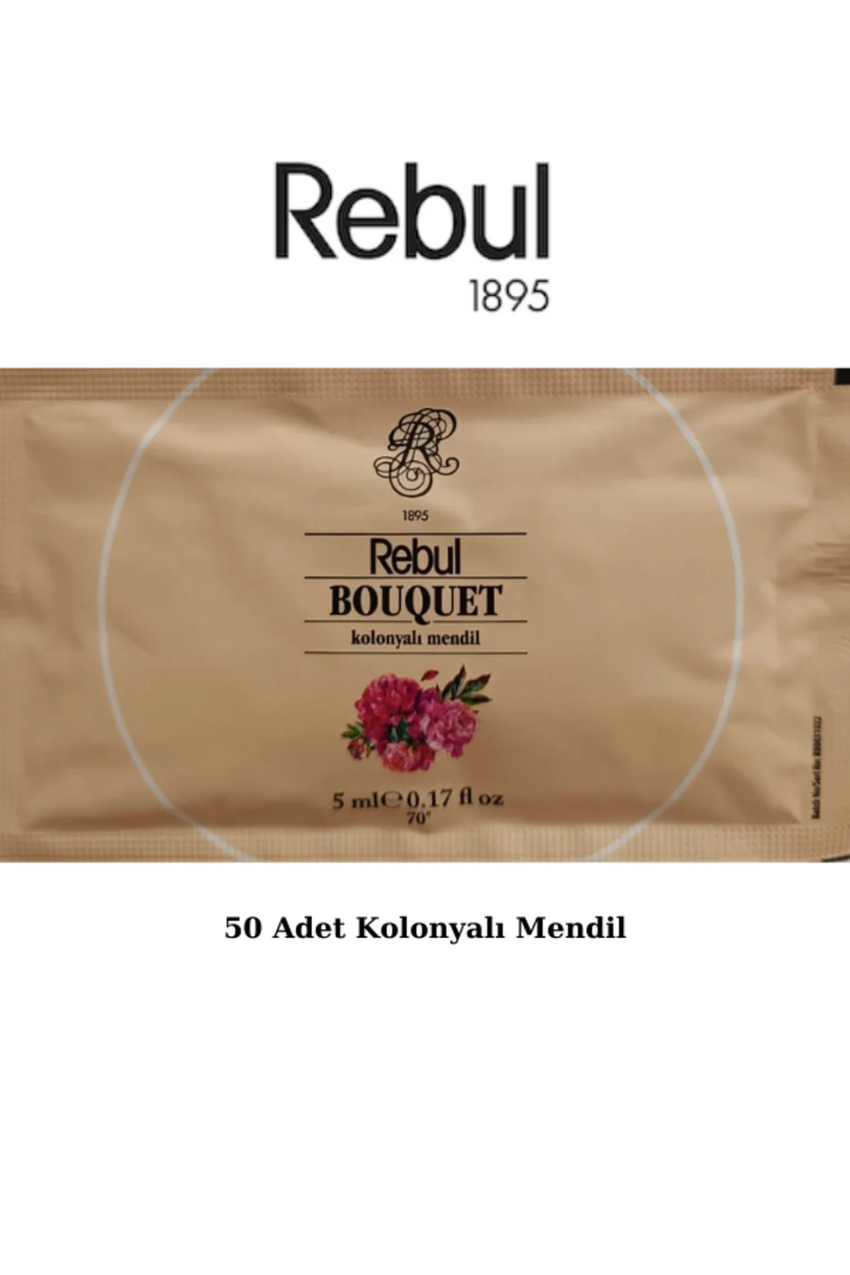 Bouquet 5ml Kolonyalı Islak Mendil 50 Adet