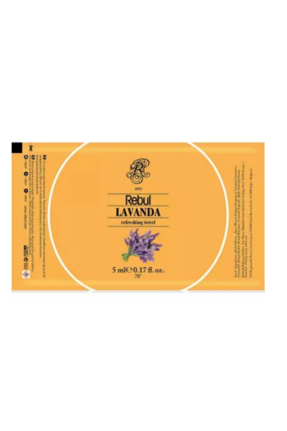 Lavanda Kolonyalı Mendil 50 Adet - Rebul Görsel 2