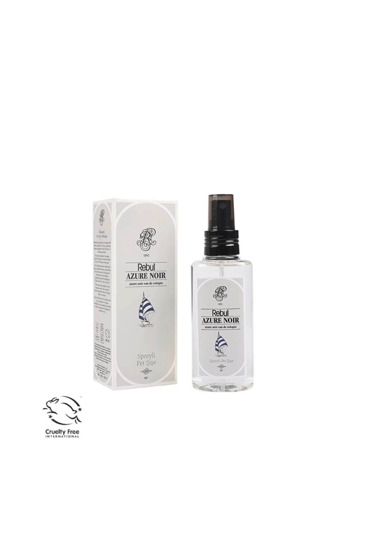 Azure Kolonya 125 ml Spreyli Pet Şişe - Rebul Görsel 2