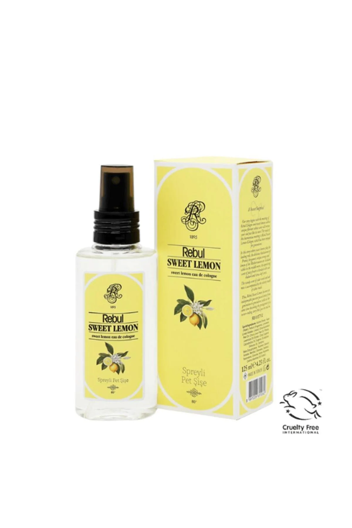 Sweet Lemon Kolonya 125 ml Pet Şişe - Rebul Görsel 2