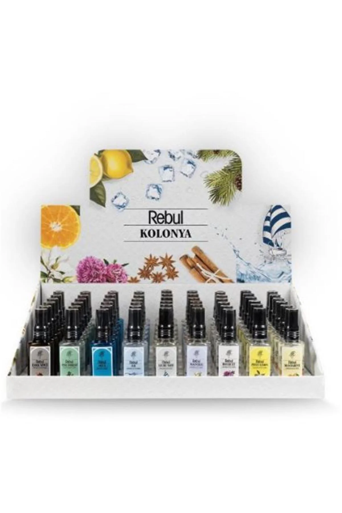 EDC Karma Kolonya Display 50 ml 54'lü Set