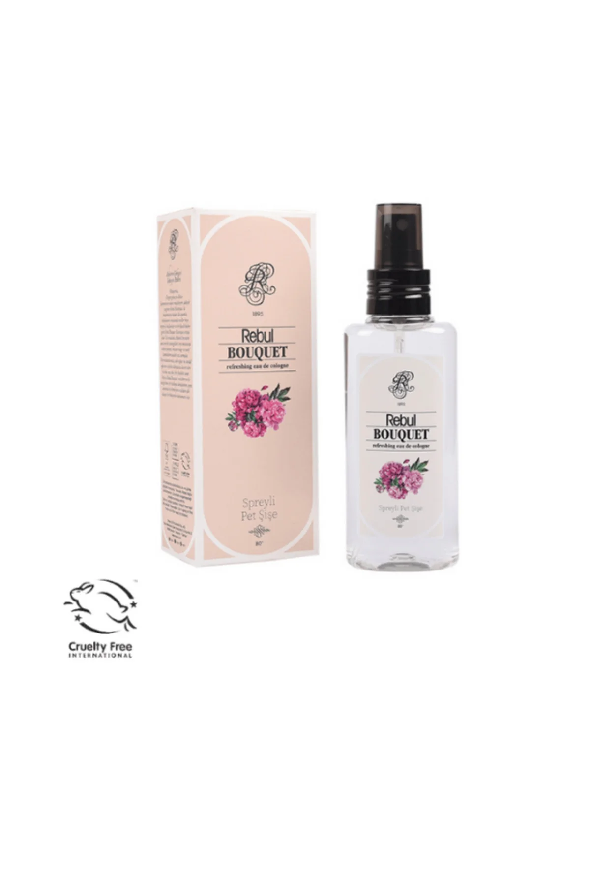 Bouquet (Buket Çiçeği Kokulu) Edc 250ml Kolonya 500ml Duş Jeli 125ml Edc Kolonya 3'lü Avantaj Set - Rebul Görsel 4