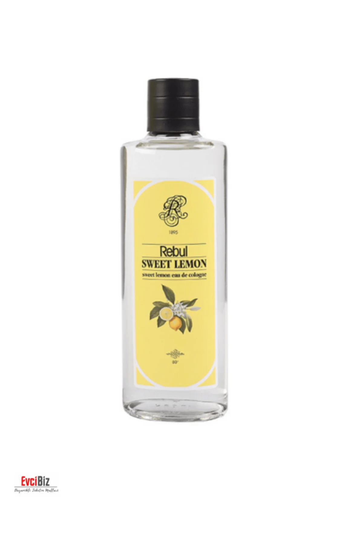 Sweet Lemon (Tatlı Limon) Edc 250ml Kolonya 500ml Duş Jeli 125ml Edc Kolonya 3'lü Avantaj Set - Rebul Görsel 2
