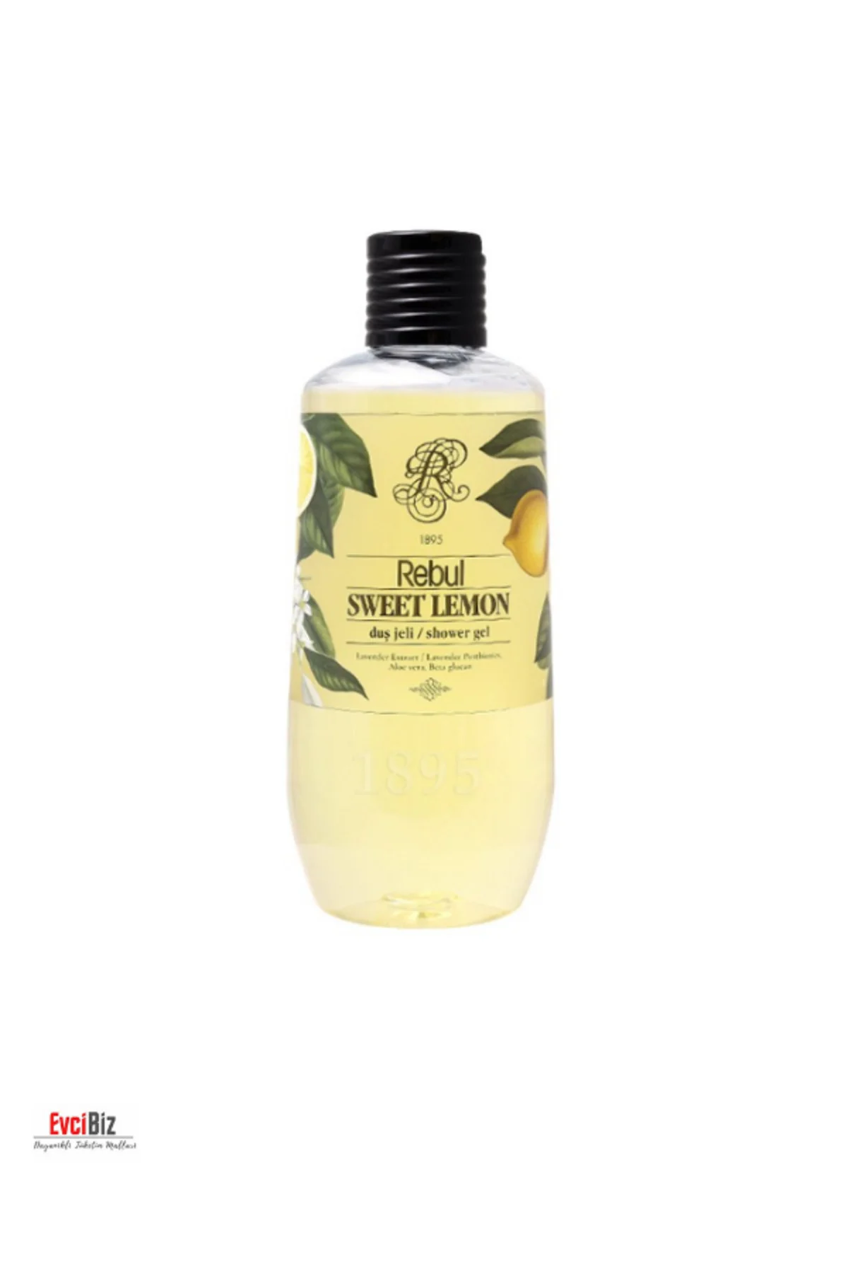 Sweet Lemon (Tatlı Limon) Edc 250ml Kolonya 500ml Duş Jeli 125ml Edc Kolonya 3'lü Avantaj Set - Rebul Görsel 3