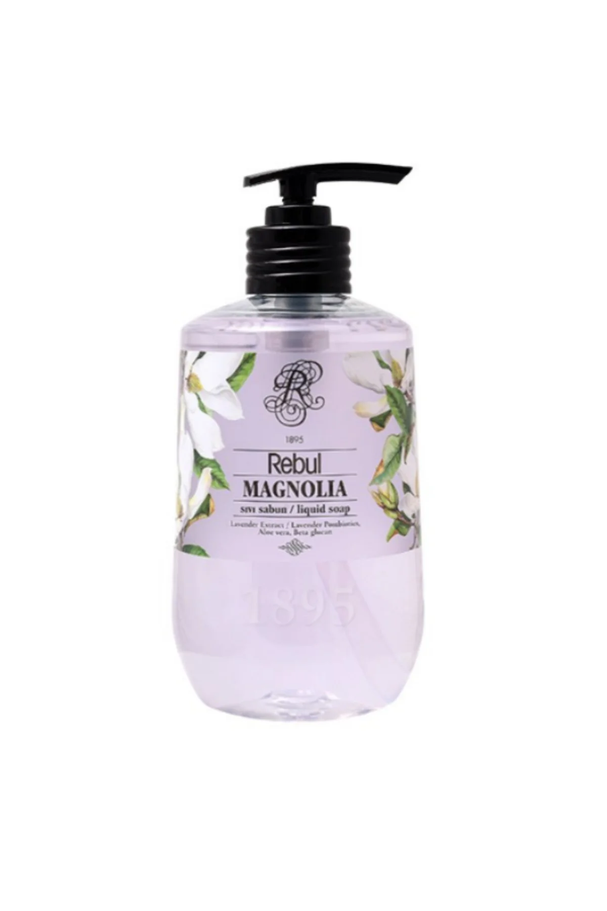 Magnolia 6’lı Set: 3x250ml Cam Şişeli Kolonya, 500ml Duş Jeli, 500ml Sıvı Sabun, 125ml Sprey Pet - Rebul Görsel 5