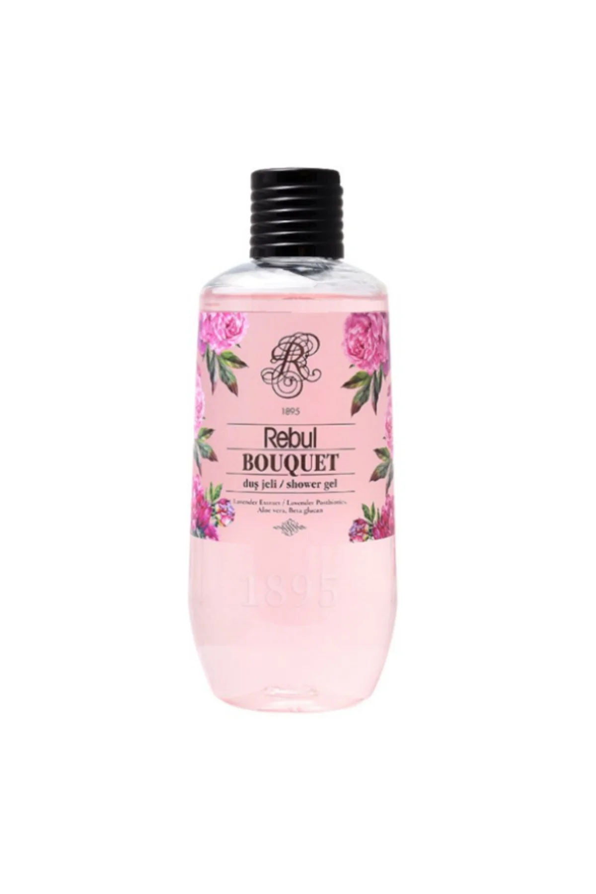 Bouquet 6’lı Set: 3x250ml Cam Şişeli Kolonya, 500ml Duş Jeli, 500ml Sıvı Sabun, 125ml Sprey Pet - Rebul Görsel 3