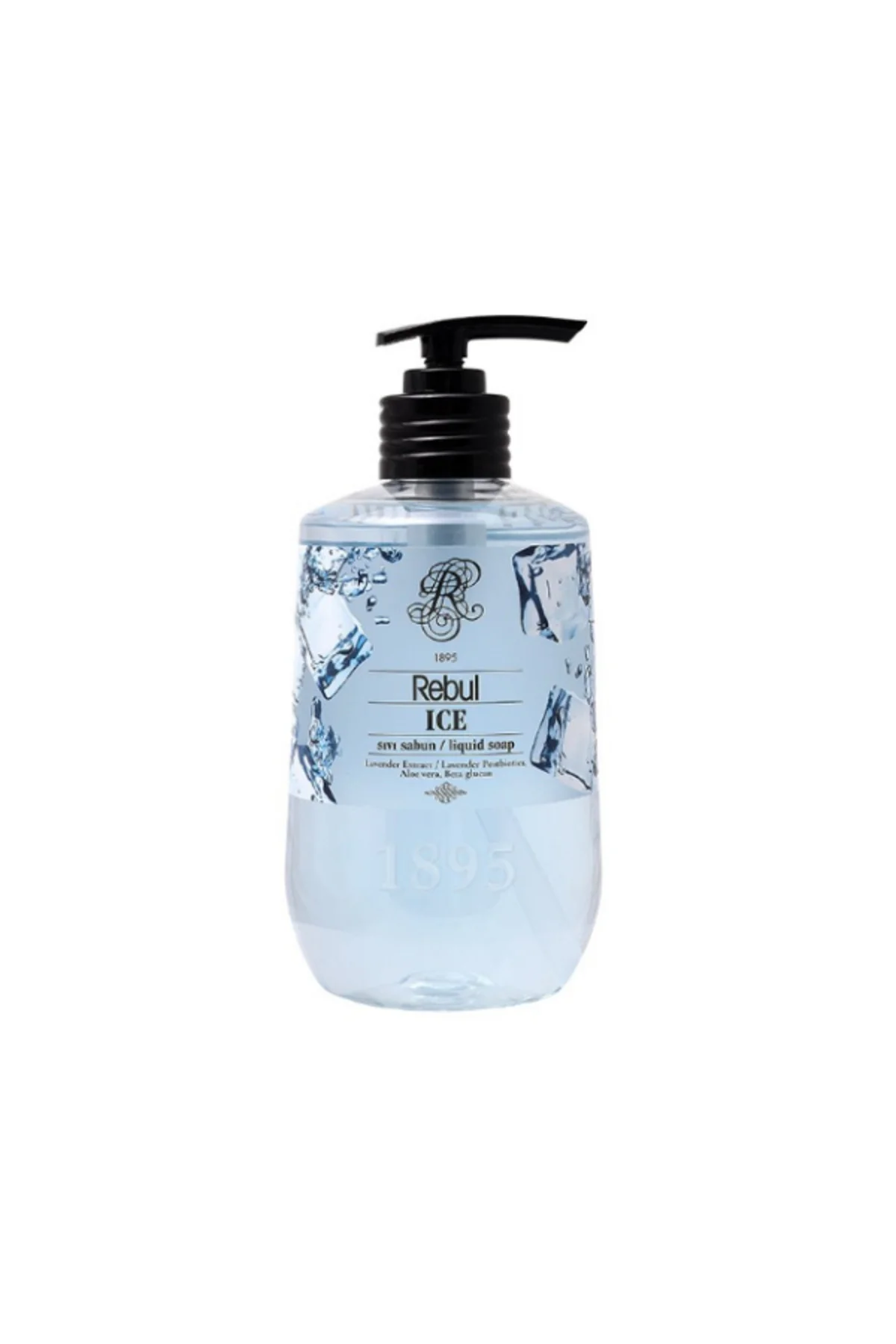 Ice (Buz) 6’lı Set: 3x250ml Cam Şişeli Kolonya, 500ml Duş Jeli, 500ml Sıvı Sabun, 125ml Sprey Pet - Rebul Görsel 5
