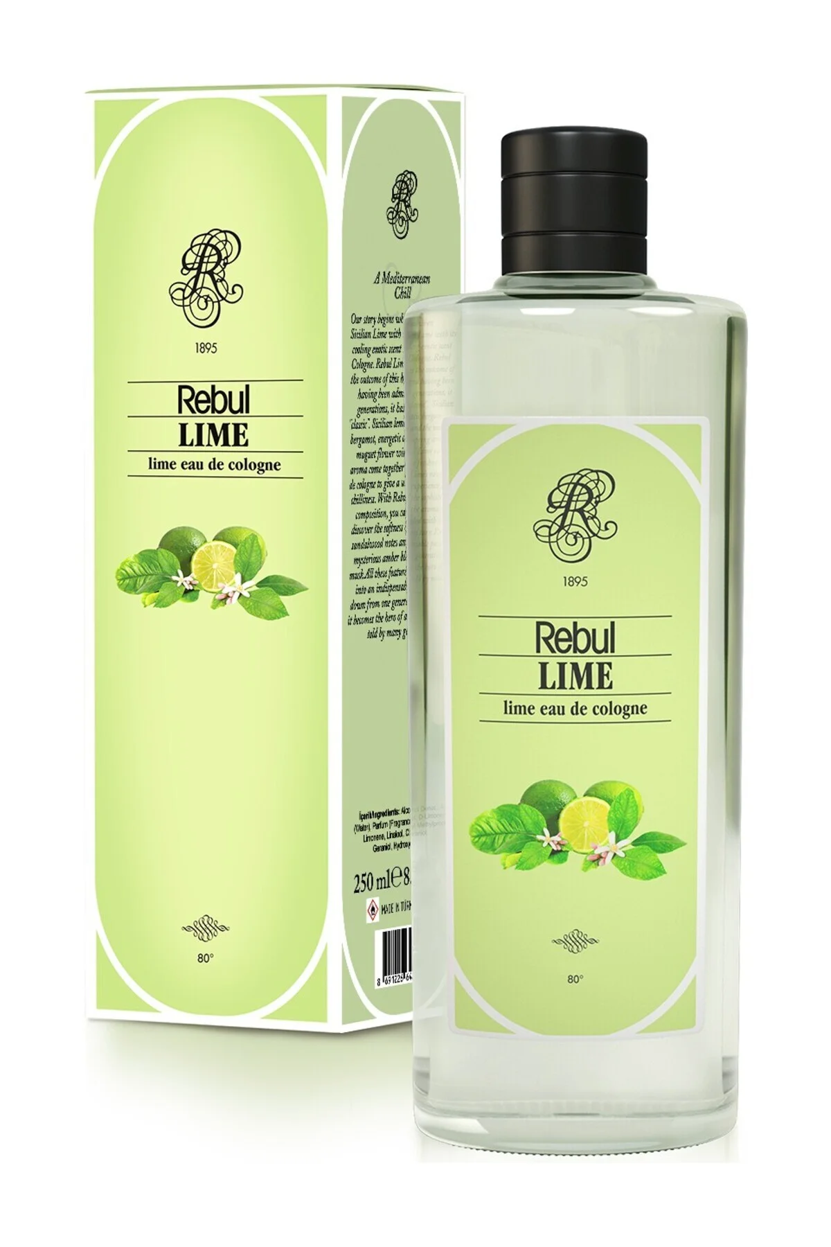 Lime 250 ml Cam Şişe