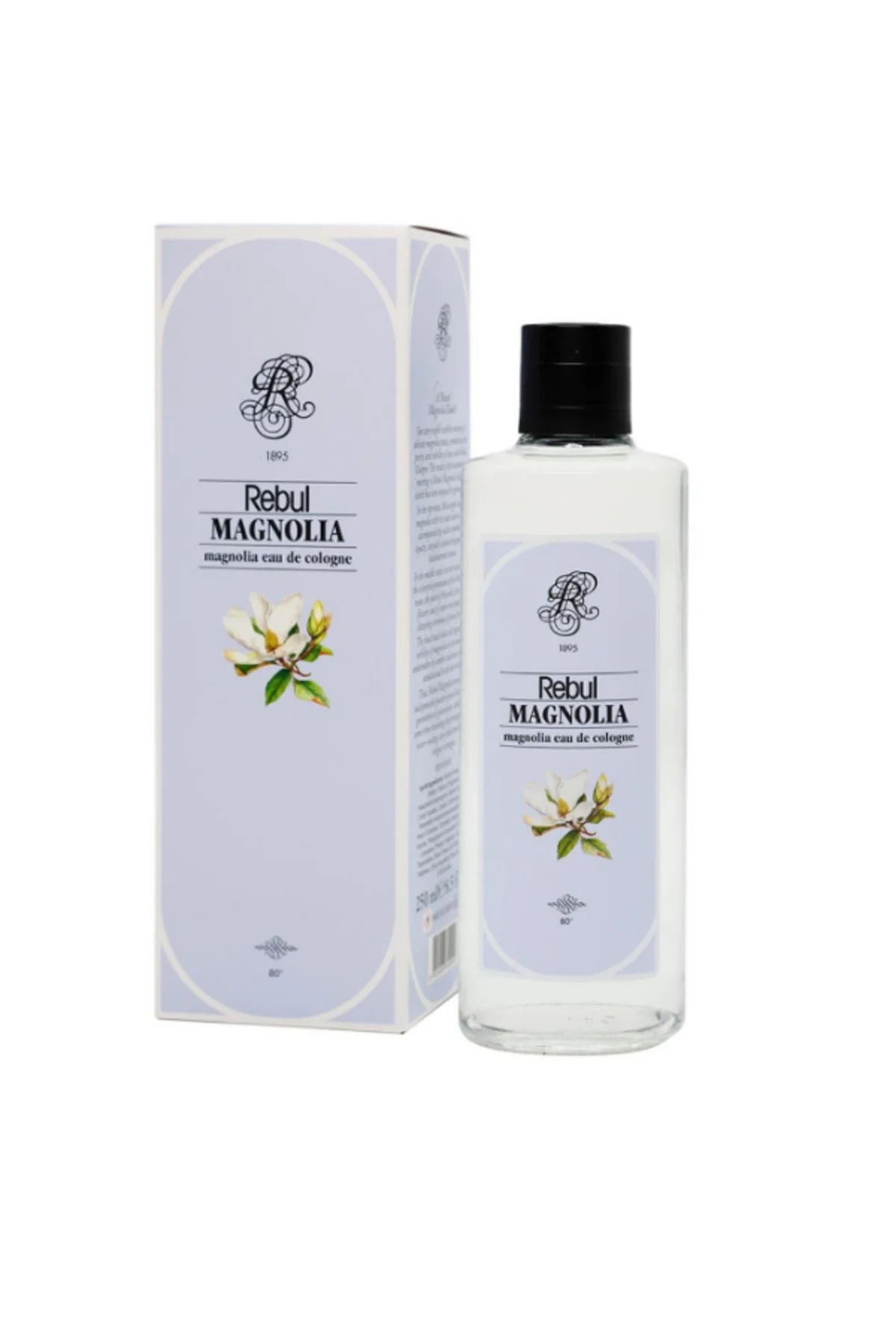Magnolia Edc 250ml Cam Şişeli Manolya Kokolu Kolonya 12 Adet (1 Koli) - Rebul Görsel 2