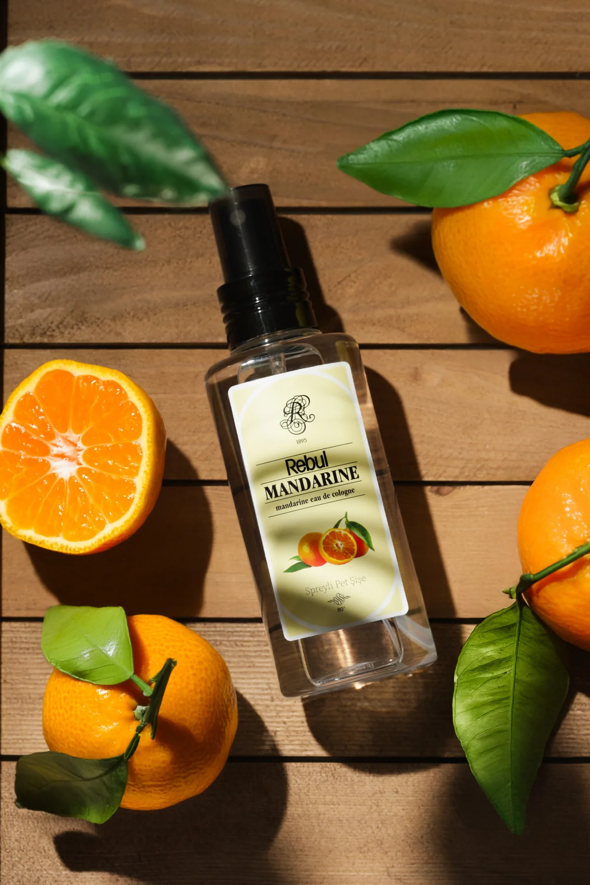 125ml Mandalina Spreyli Kolonya Pet - Rebul Görsel 2