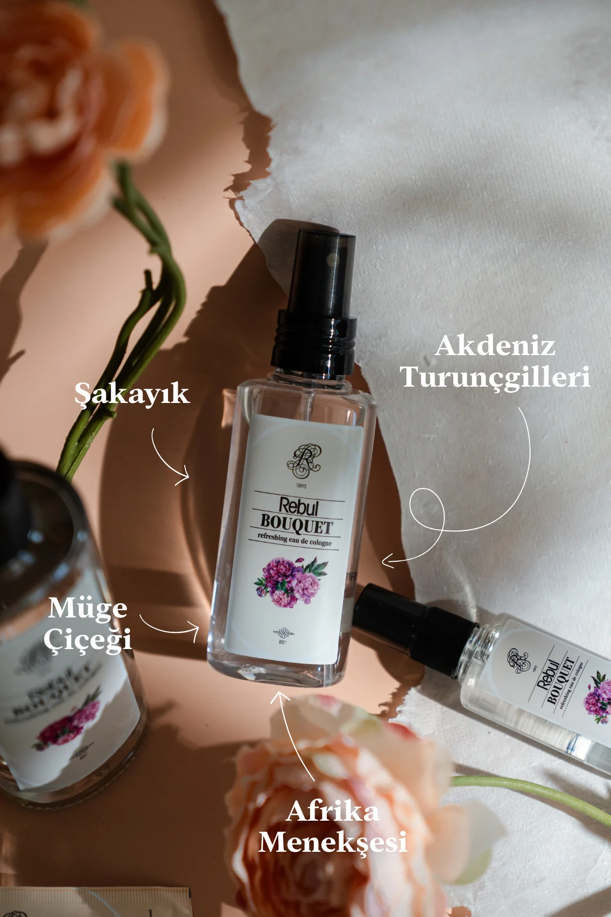 125 ml Bouquet Spreyli Plastik Şişe - Rebul Görsel 3