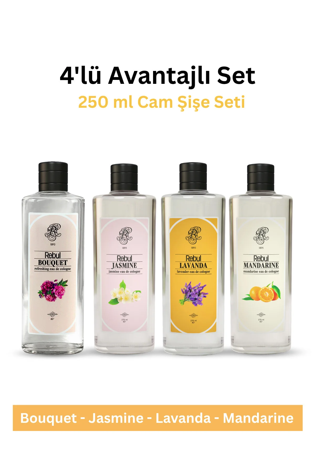 Bouquet 250 ml Mandalına 250 ml Jasmıne 250 ml Lavanta 250 ml
