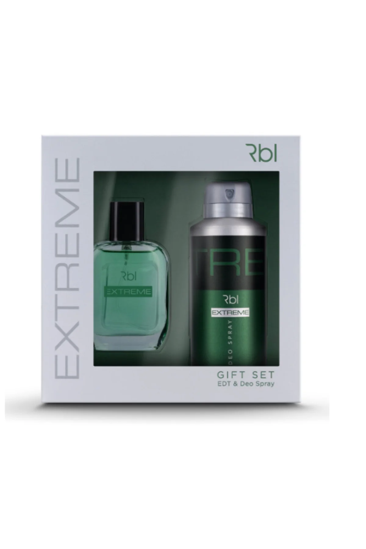 Extreme EDT Erkek Parfüm 100 ML (50+50) + 150 ML Deodorant Seti - Rebul Görsel 2
