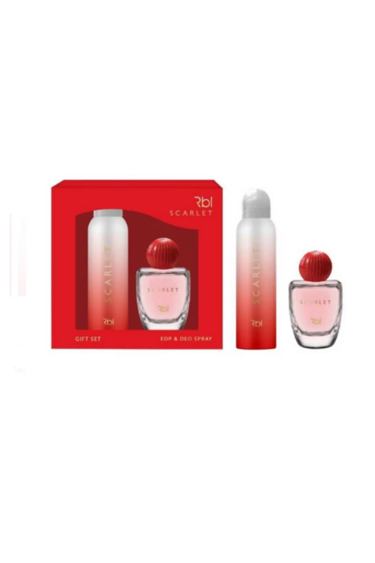 Rbl Scarlet Edp 50 Ml, Sport Edt 50 ml, Deodorant Sprey 150 ml Kadın/Erkek Parfüm 2'li Hediye Seti - Rebul Görsel 2