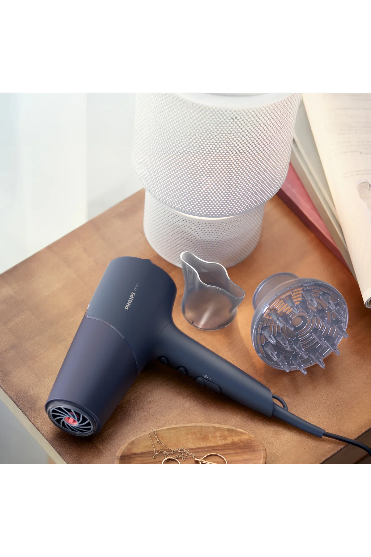 5000 Serisi Saç Kurutma Makinesi, 2300w, ThermoShield teknolojisi, İyonik Bakım, BHD510/00 - Philips Görsel 8