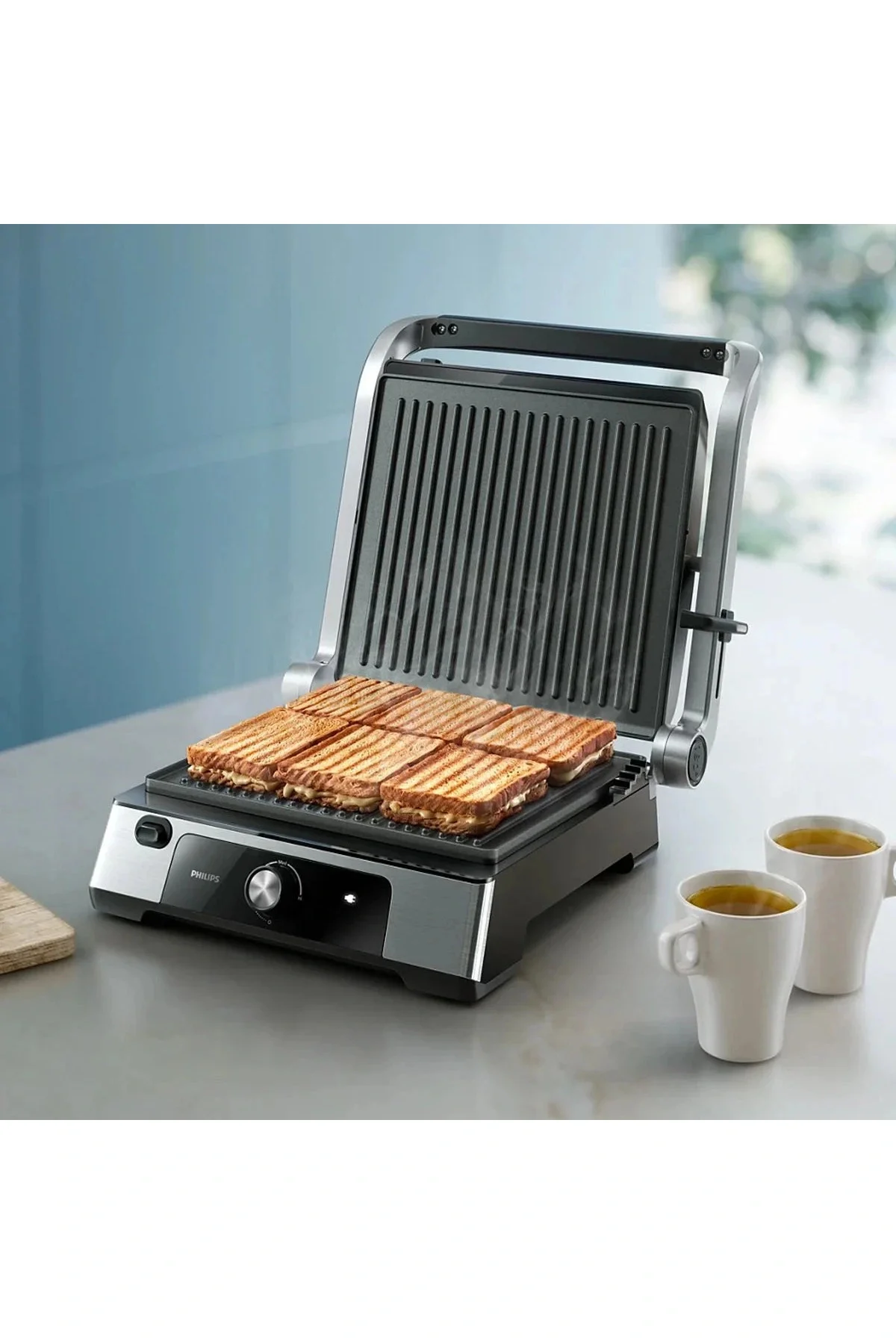 HD6301/90 2200 W Tost Makinesi + HD7301 Çay Makinesi Hediyeli - Philips Görsel 2