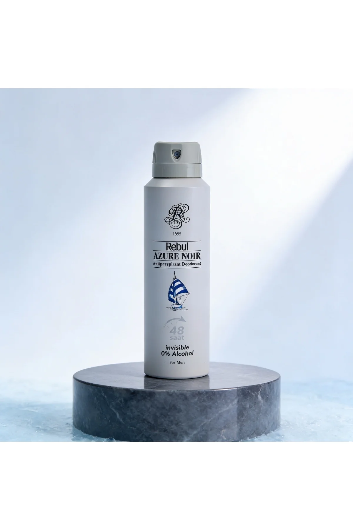 Erkek Deodorant Seti Alkolsüz 3x150ml Dark Spice Azure Noir Pine Forest Invisible - Rebul Görsel 8
