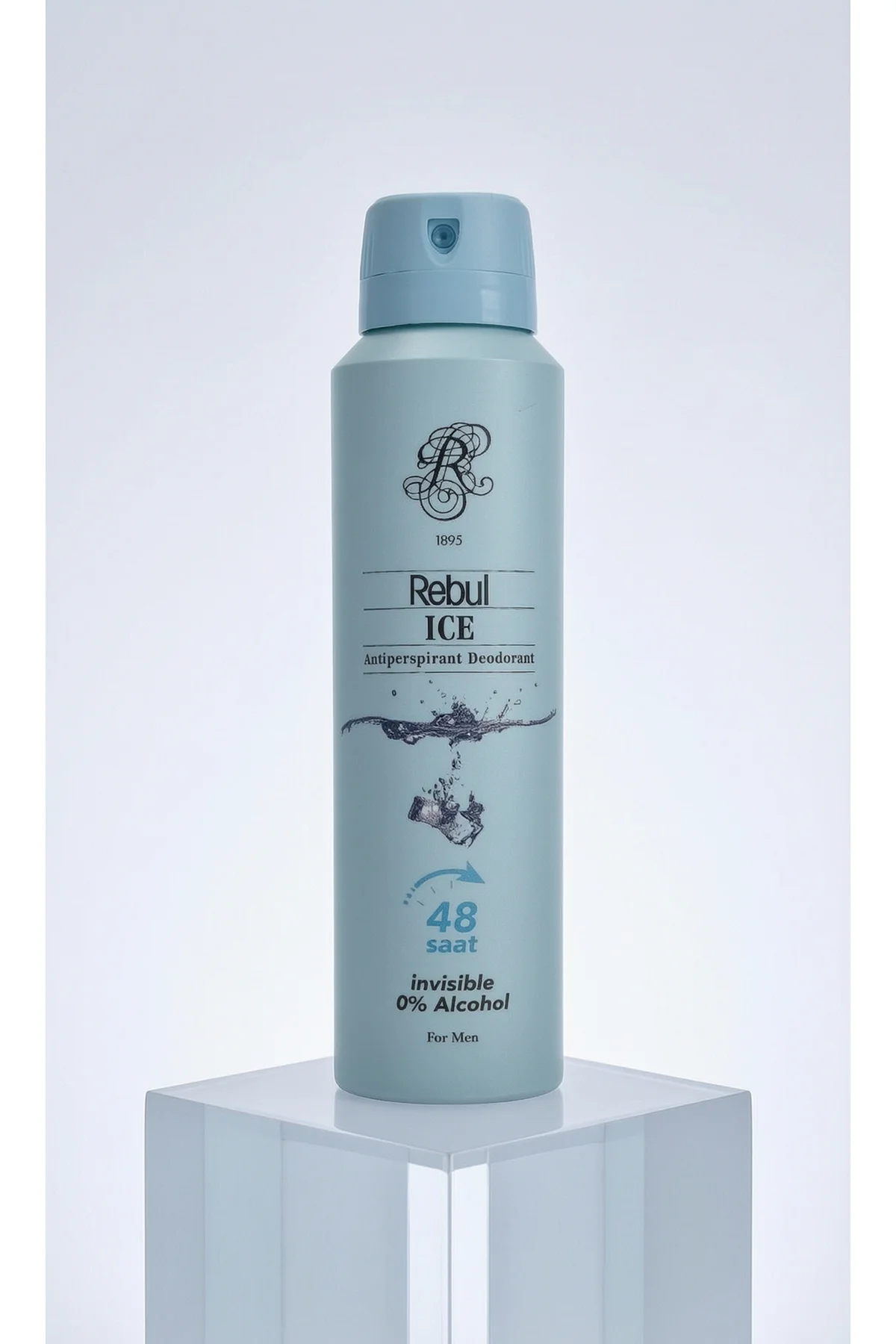 Erkek Deodorant Seti Alkolsüz 3x150ml Dark Spice Ice Aqua Invisible - Rebul Görsel 5