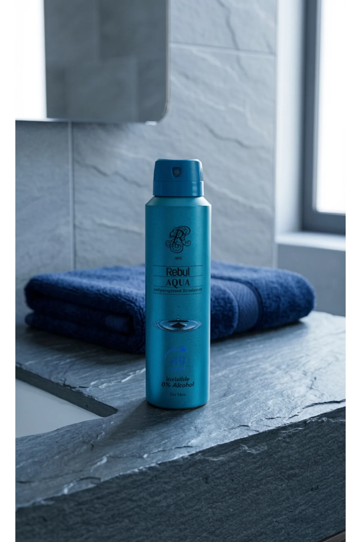 Erkek Deodorant Seti Alkolsüz 3x150ml Dark Spice Ice Aqua Invisible - Rebul Görsel 2
