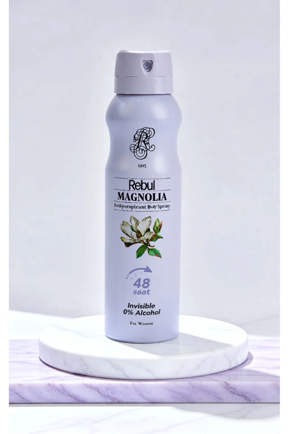 Magnolia Kadın Sprey Deodorant 150 ml - 48 Saat Etkili, Alkolsüz, Iz Bırakmaz