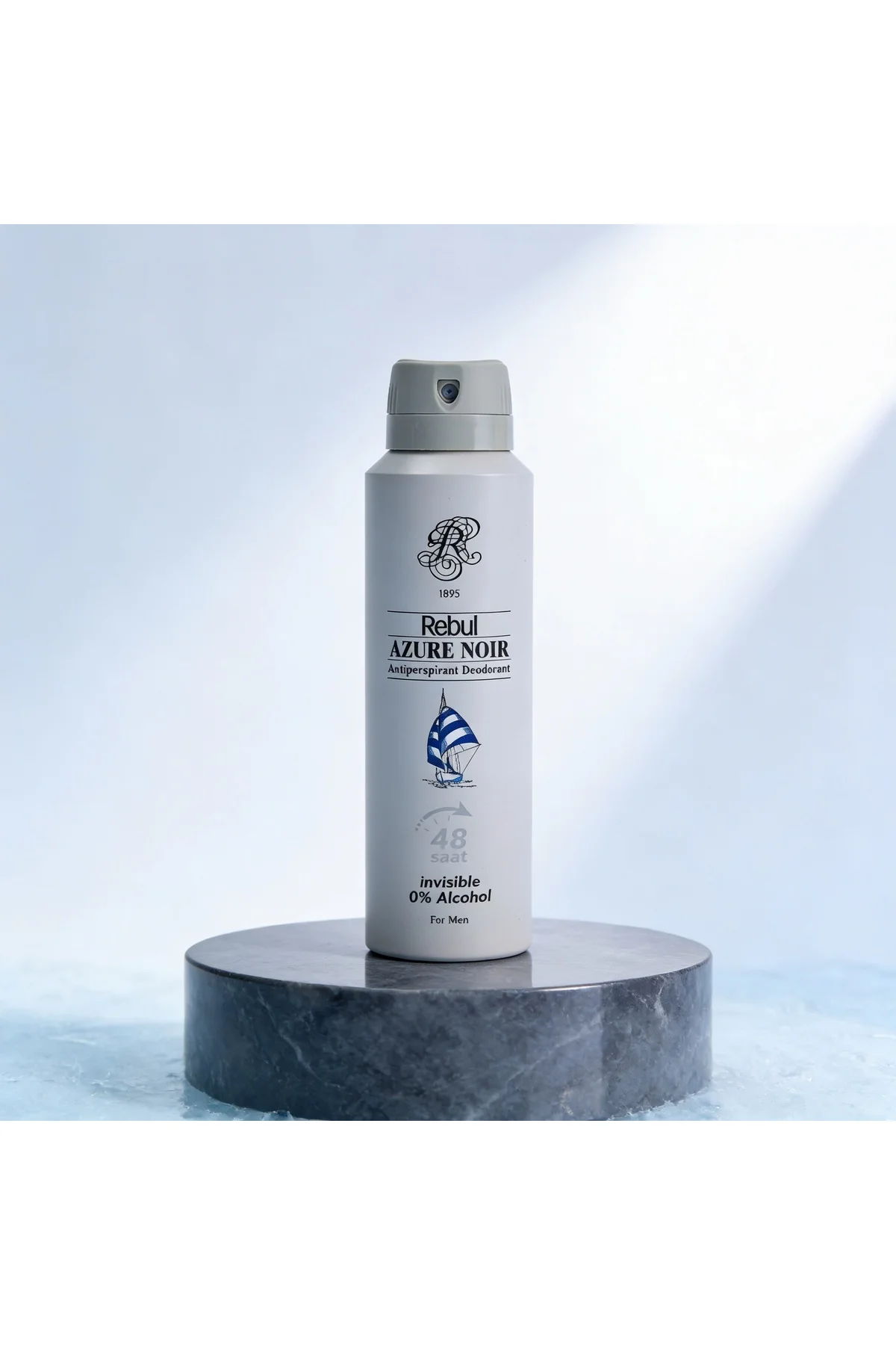 Azure Noir Erkek Deodorant 150 ml - Alkolsüz - 48 Saat Etkili
