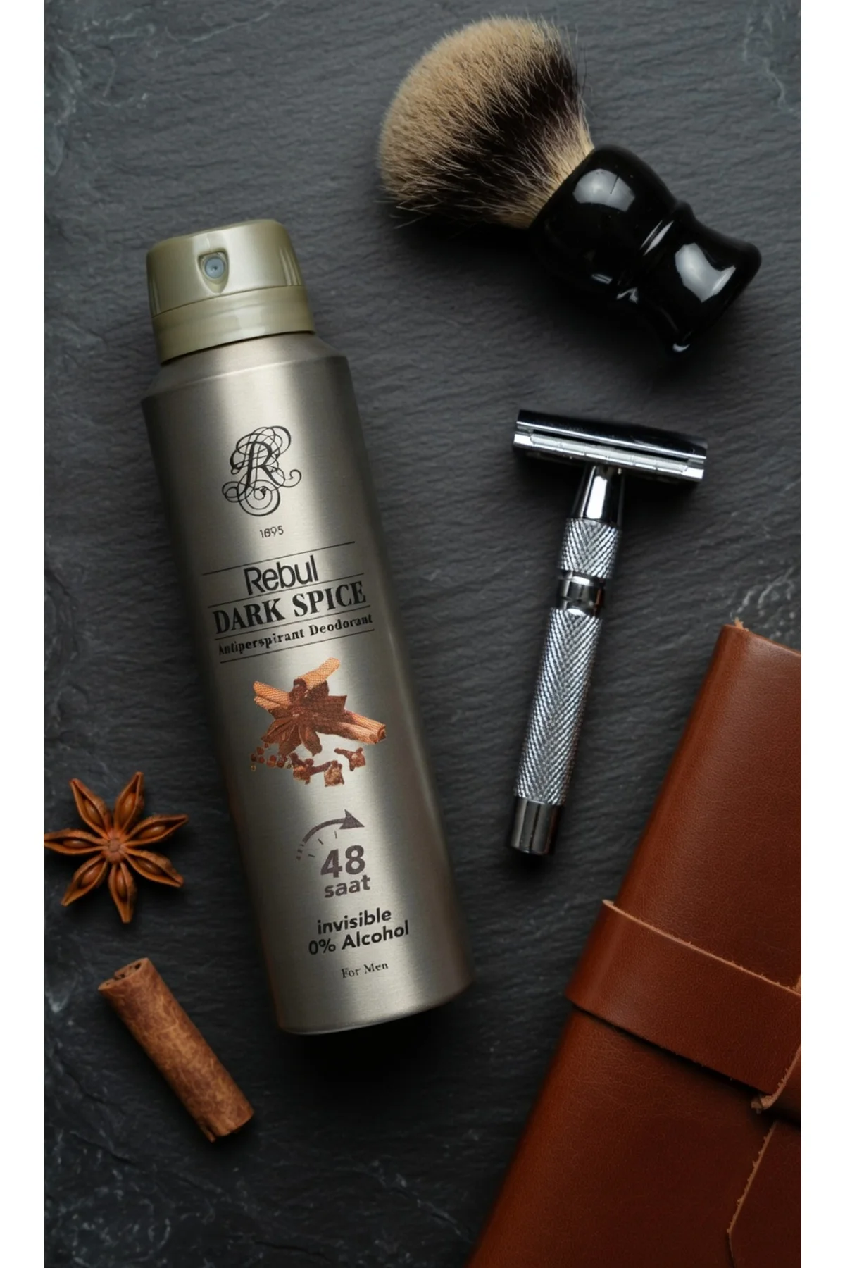 Dark Spice Erkek Deodorant 150 ml - Alkolsüz Ter Önleyici Sprey - Rebul Görsel 5