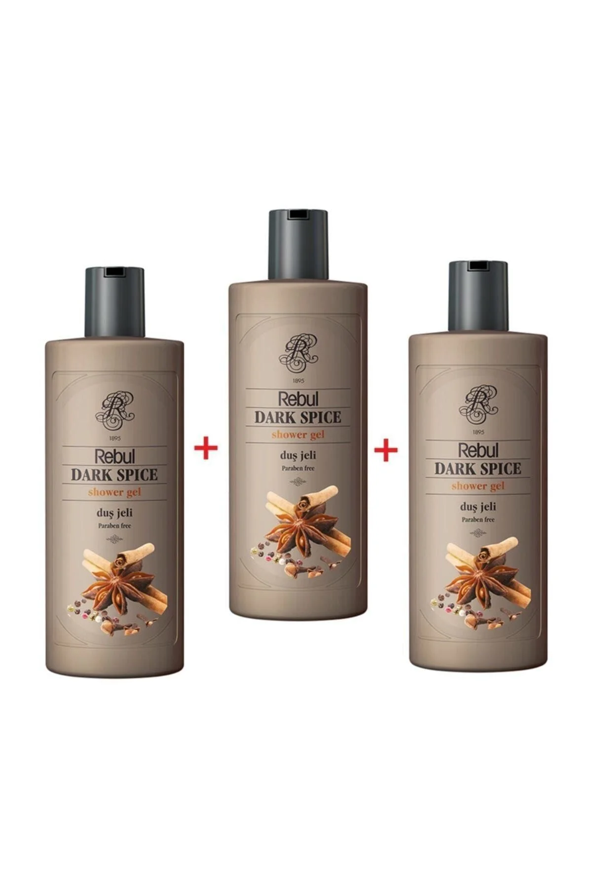 Duş Jedarlli Dark Spice 3lü Set