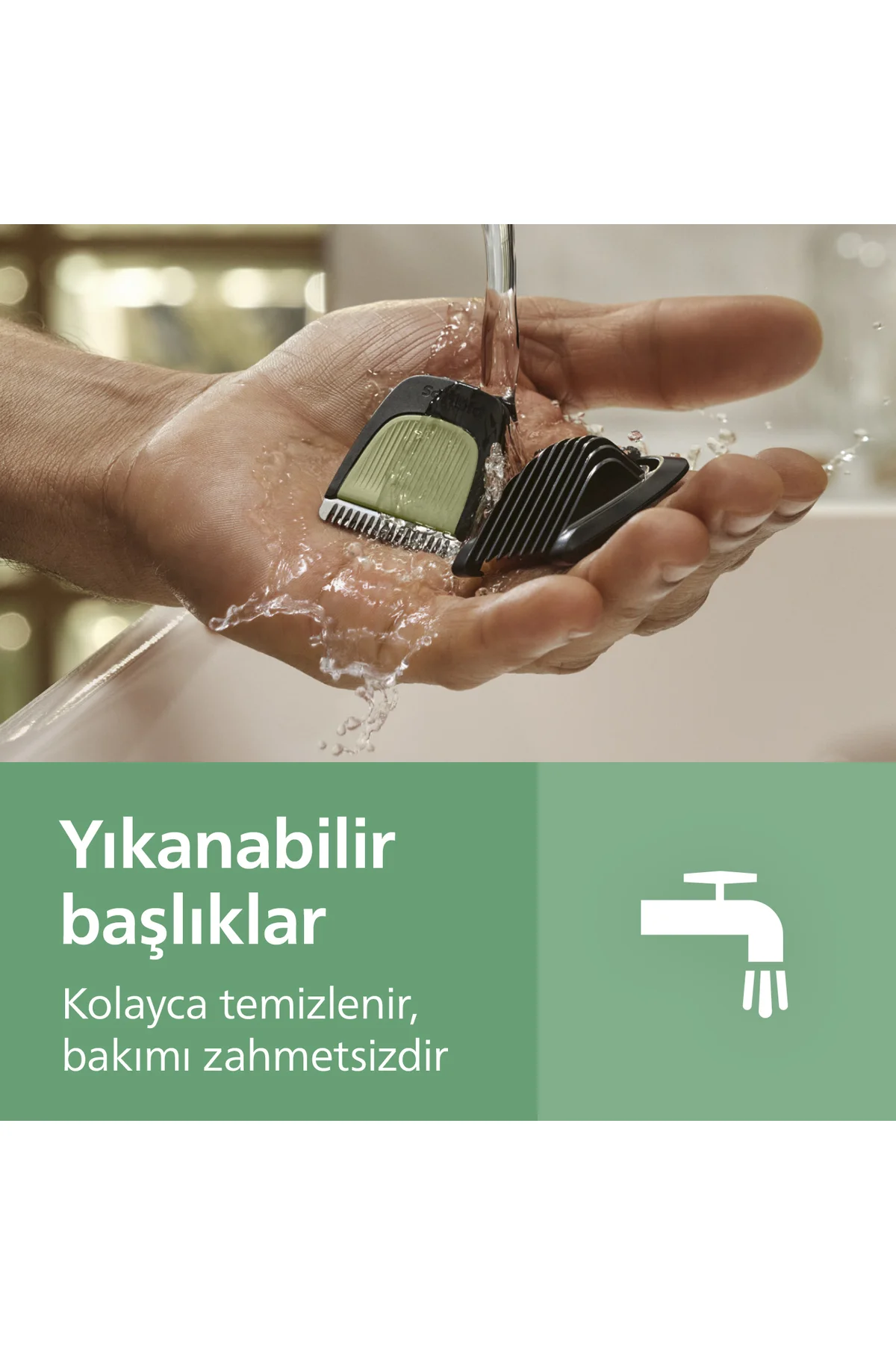 3000 Serisi 7in1, Erkek Bakım Seti, Yüz/Saç/Vücut Tıraş Makinesi, Islak /Kuru Kullanım, MG3920/15 - Philips Görsel 8