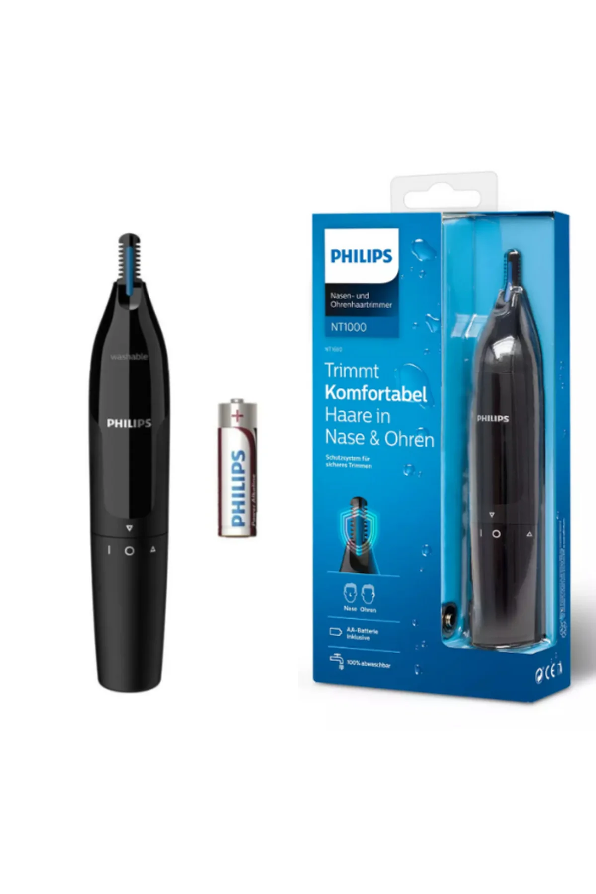 S5445 Islak/kuru Sinek Kaydı Tıraş - Banyo Vücut Bakım - Kulak-Burun Tüy Kesme Makinesi 3'lü Set - Philips Görsel 4