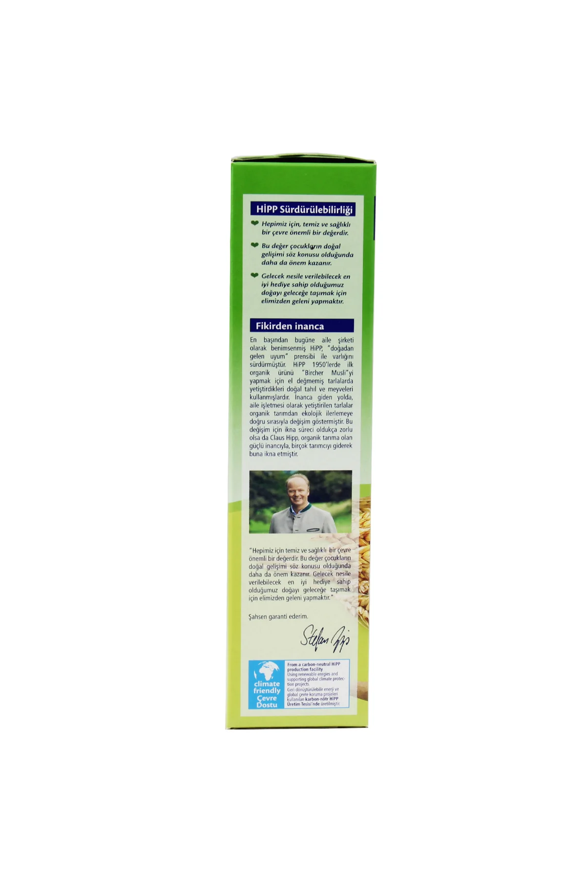Organik Yulaflı Tahil Bazlı 4+ Ay Kaşık Maması 200 gr - Hipp Görsel 2