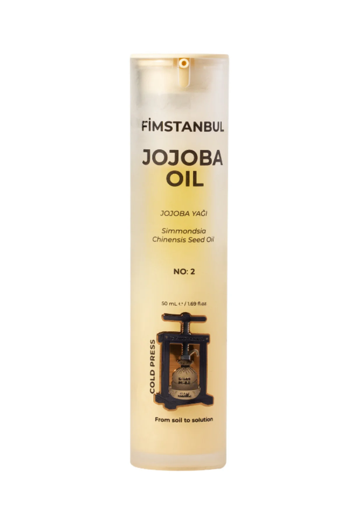 Jojoba Yağı %100 Saf Doğal Soğuk Sıkım 50 ml – No:2 Jojoba Oil Sebum Dengeleyici - Fimstanbul Görsel 3