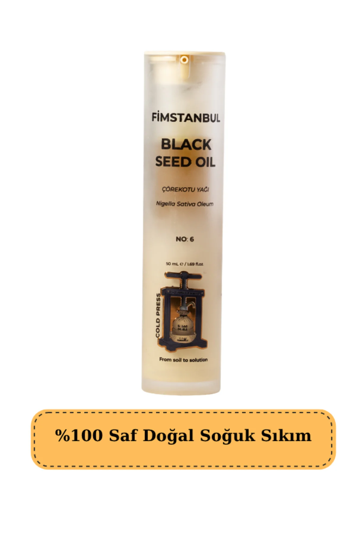 Soğuk Sıkım Çörekotu Yağı 50 ml – %100 Doğal Saf Black Seed Oil No:6 Cilt Yumuşatma - Fimstanbul Görsel 2