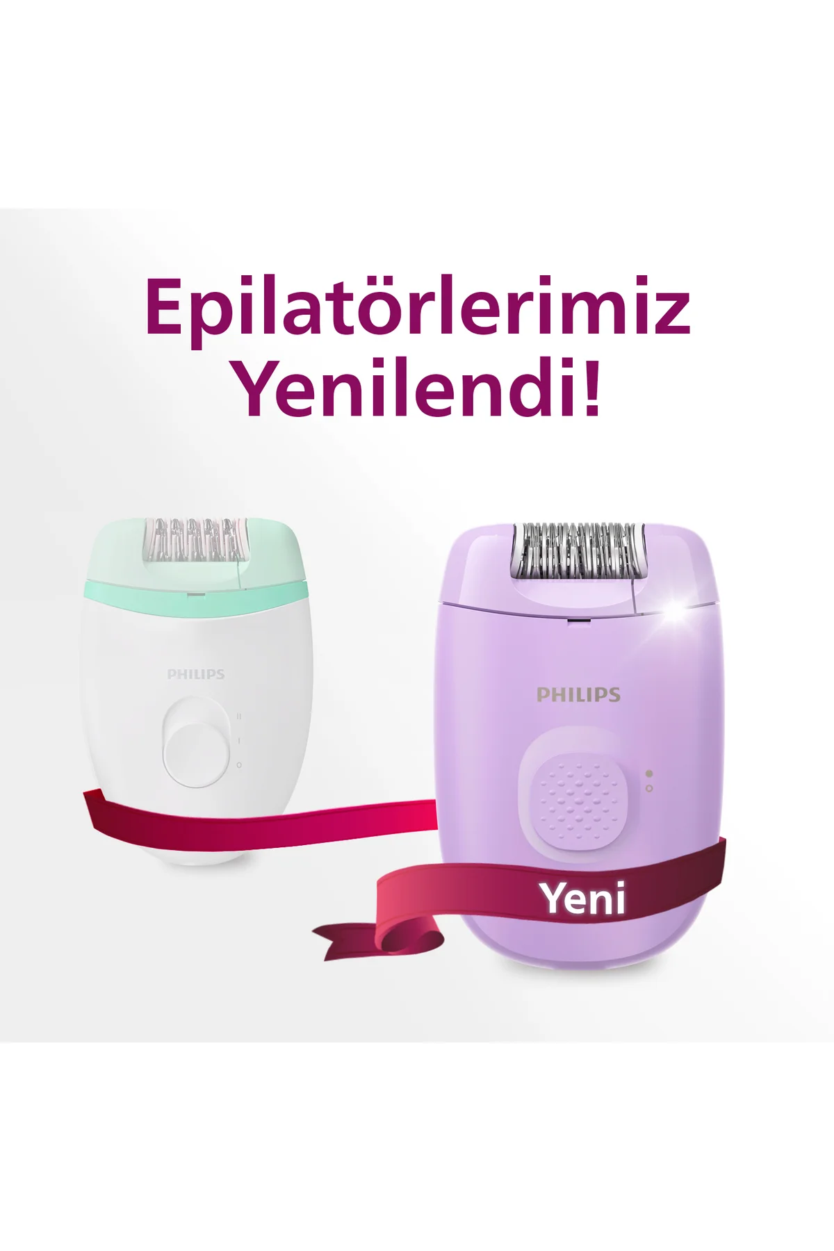 2000 Serisi BRE237/05 Vücut ve Hassas Bölge Epilatör Seti, Kablolu, Tıraş Başlığı - Philips Görsel 2