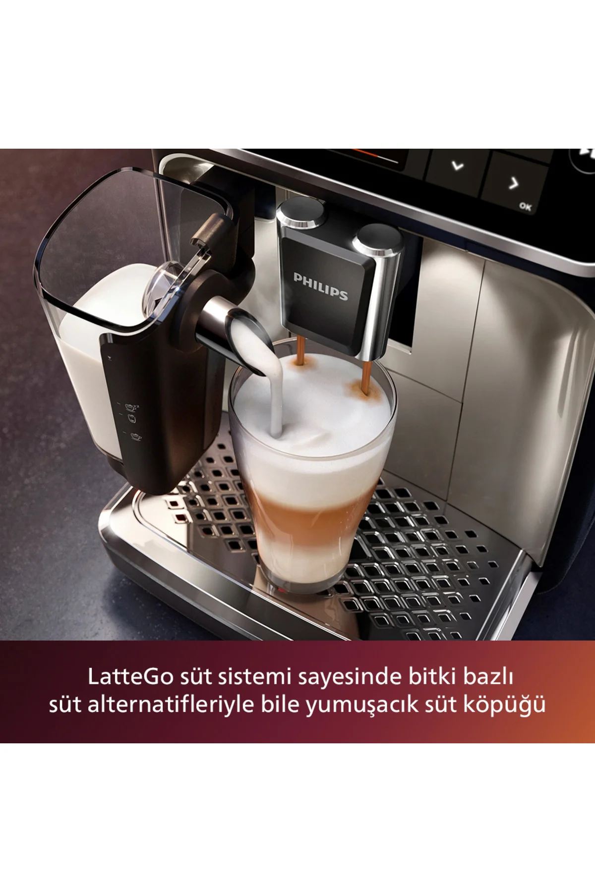 Ep5547/90 Lattego Tam Otomatik Espresso Makinesi 184DSERI - Philips Görsel 7