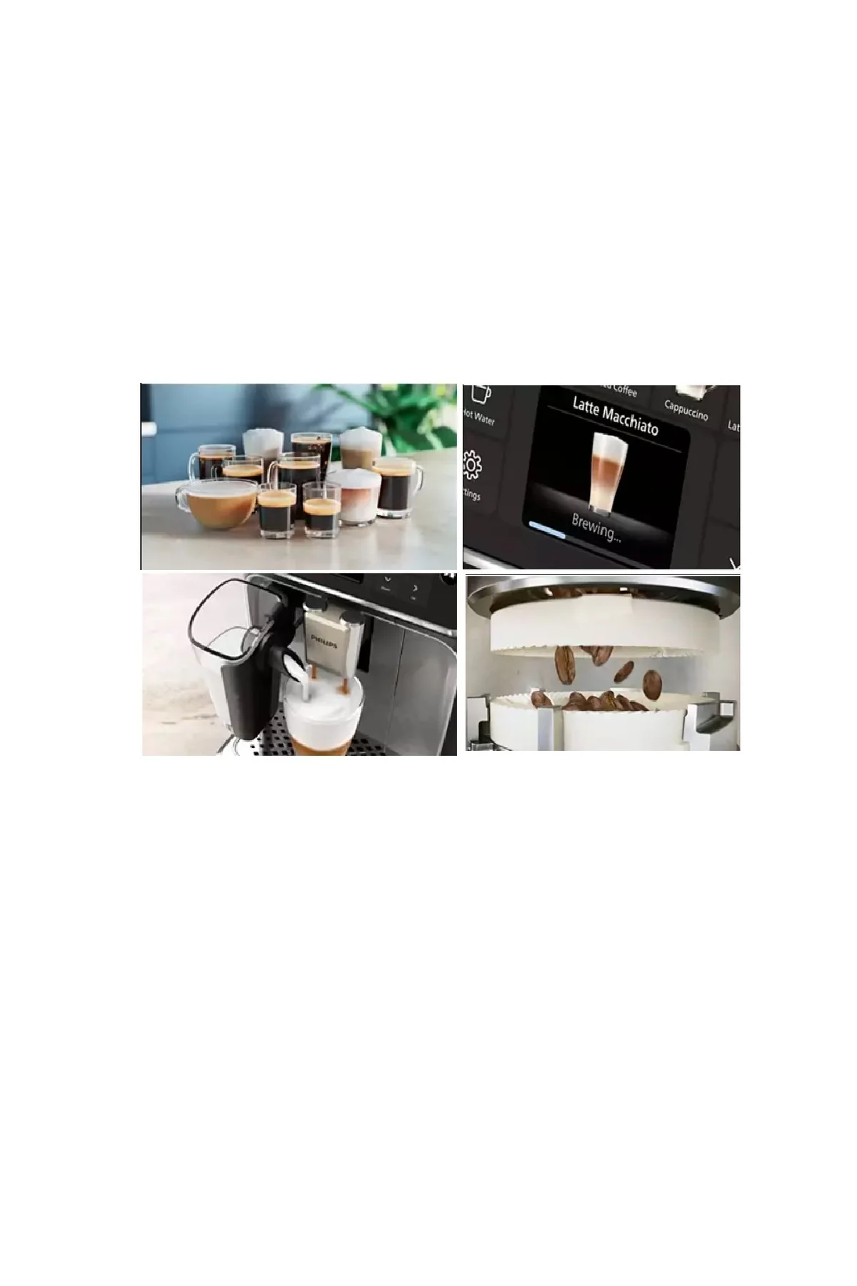 EP5547/90 En Yeni Model Tam Otomatik Espresso Cappuccino Makinesi Sıcak Ve Soğuk Kahve - Philips Görsel 4
