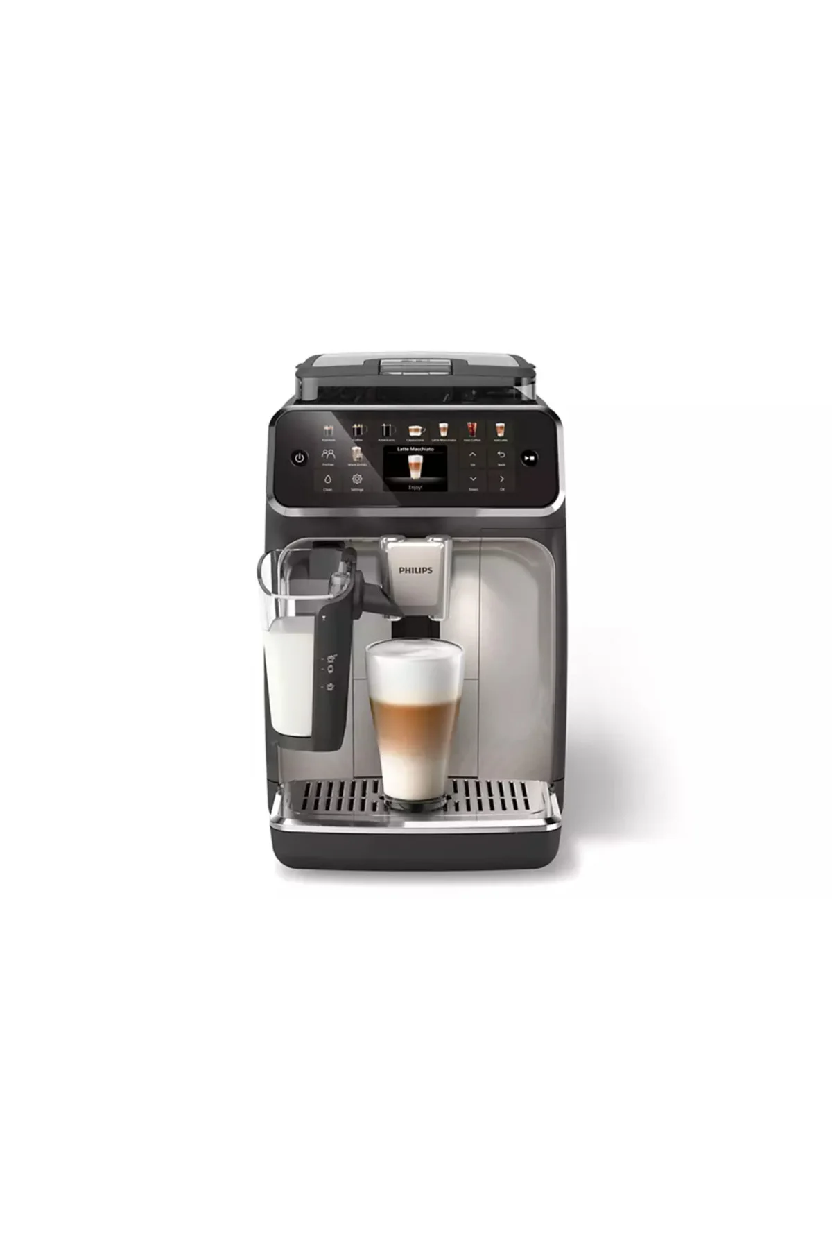 EP5547/90 En Yeni Model Tam Otomatik Espresso Cappuccino Makinesi Sıcak Ve Soğuk Kahve