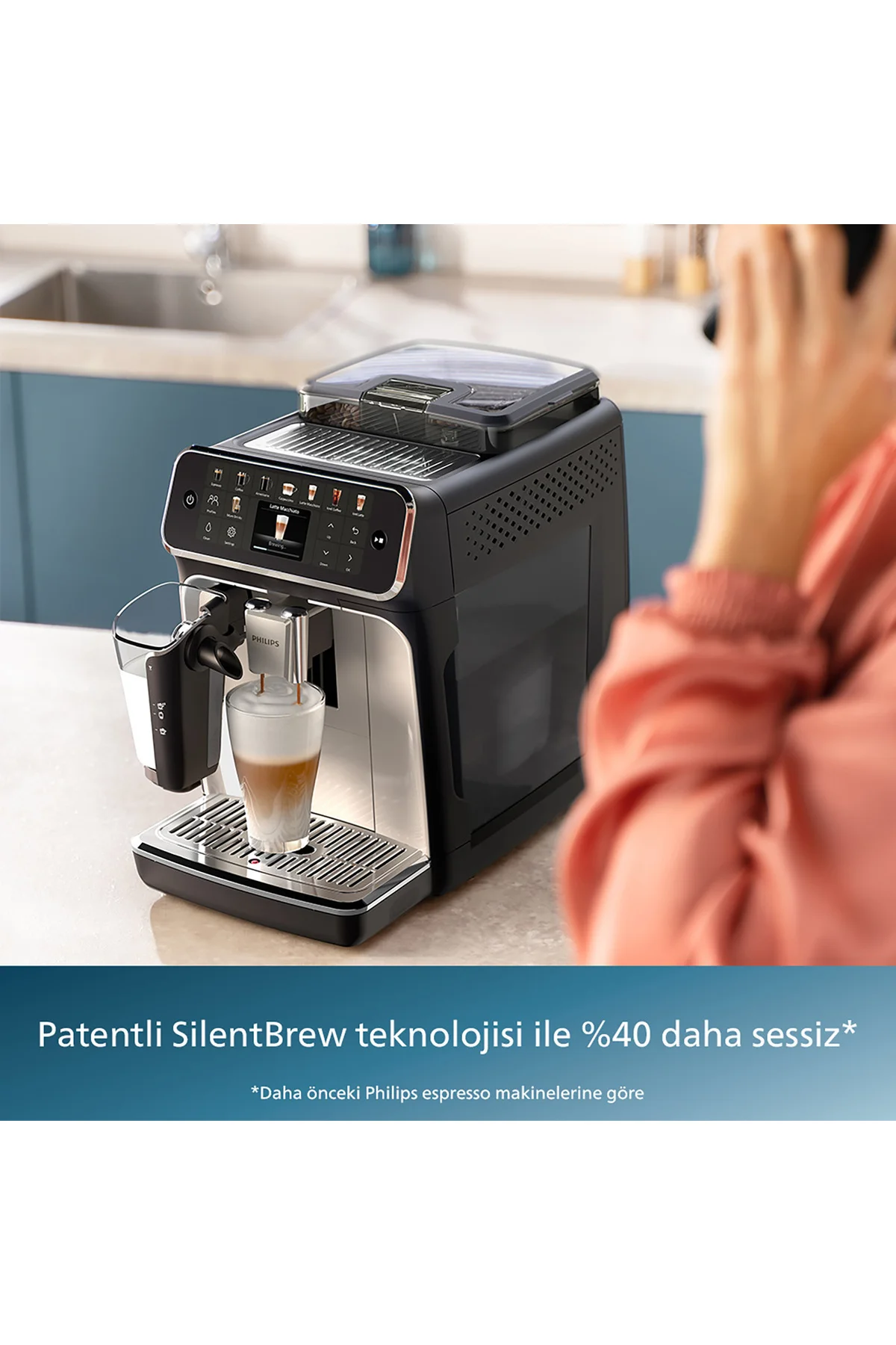 EP5547/90 Tam Otomatik Espresso ve Kahve Makinesi - Philips Görsel 8