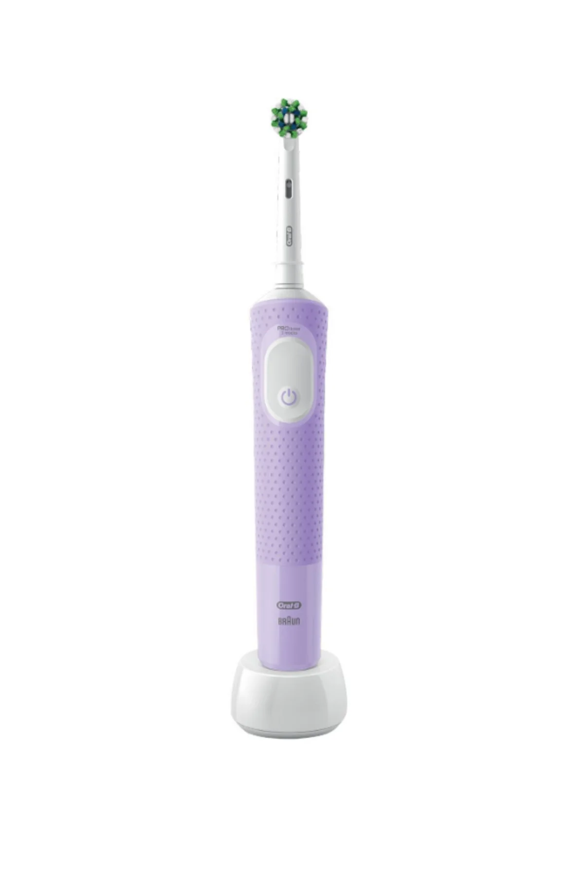 D103 Vitality Pro Şarjlı Elektrikli Diş Fırçası, Lila - Sensitive Clean, Yumuşak 4'lü Yedek Başlık - Oral-B Görsel 2