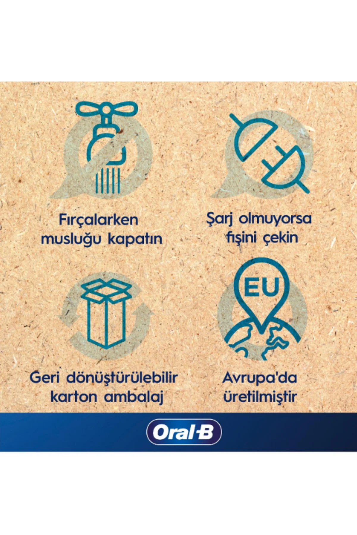 D103 Vitality Pro Cross Action Şarjlı Elektrikli Diş Fırçası Siyah-Lila, Diş Macunu 50ml Avantaj Set - Oral-B Görsel 5