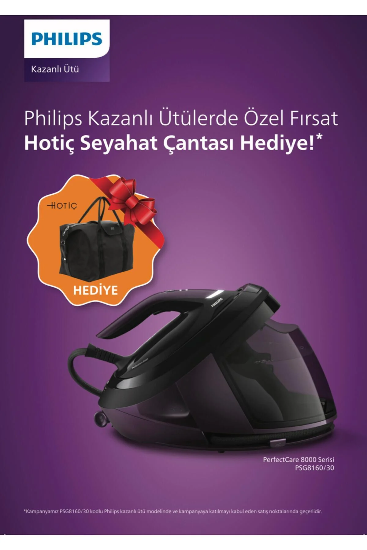 PSG8160/30 2700 W Buhar Kazanlı Ütü