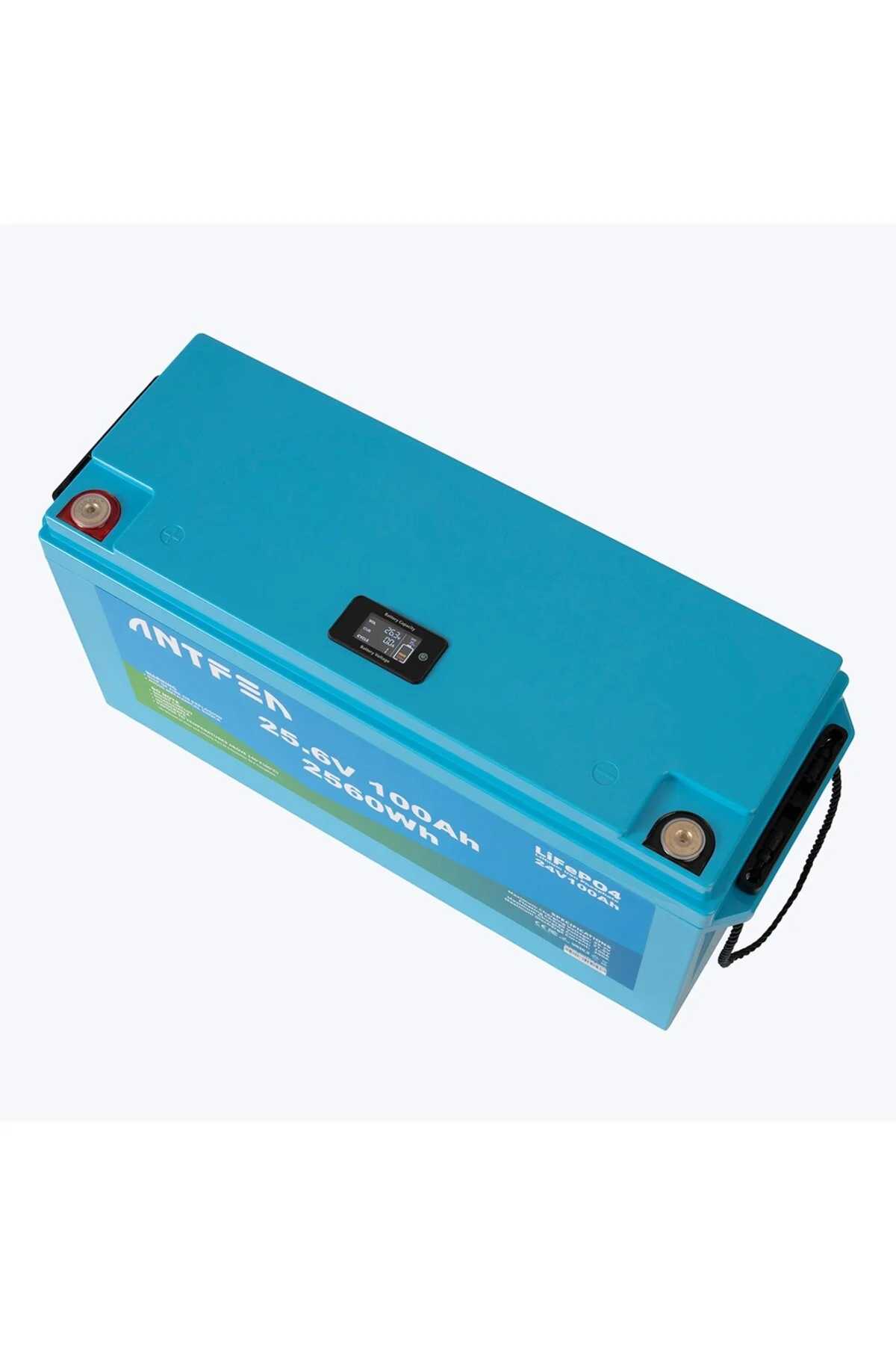 25.6V 100Ah ABS Lityum Akü Akıllı Ekran Bluetooth LiFePo4 (Yat, Karavan, Tekne Aküsü) - Antfea Görsel 3