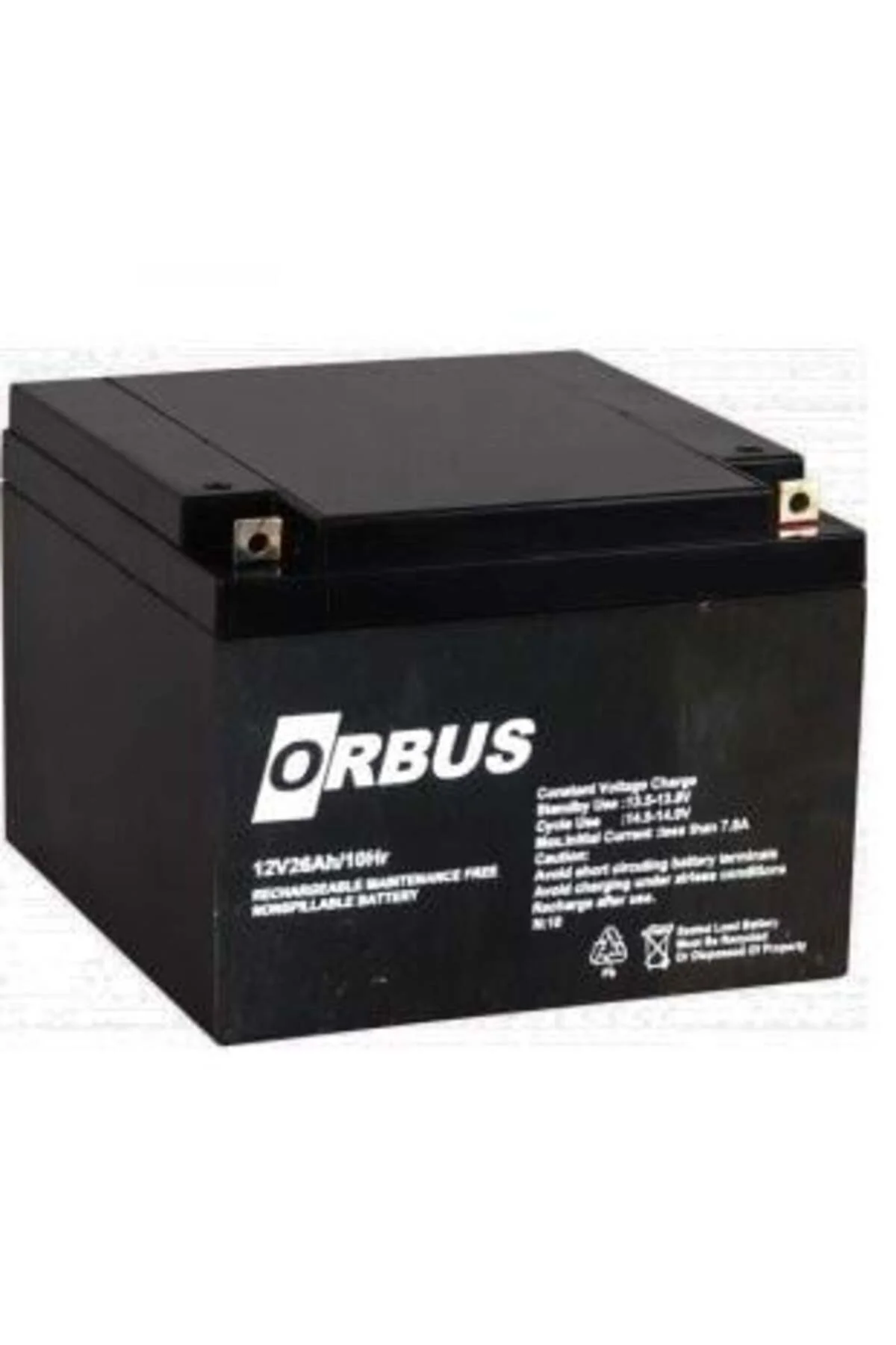 12v 26 Ah Akü Kuru Tip (175*166*125) (8 KG) Tse'li